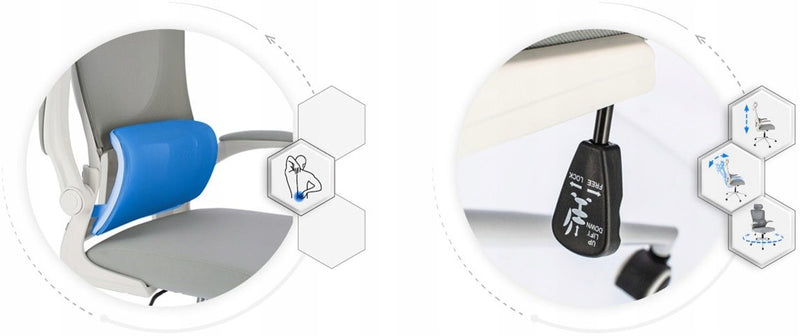 Ergonominė biuro kėdė, ER06 Simple